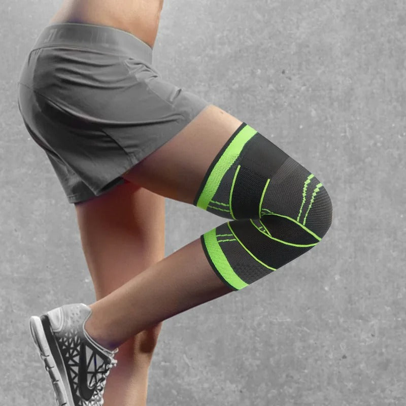 Knee Sleeves for Pain Relief and Stability - FlexiSupport-Green-S-State of Style