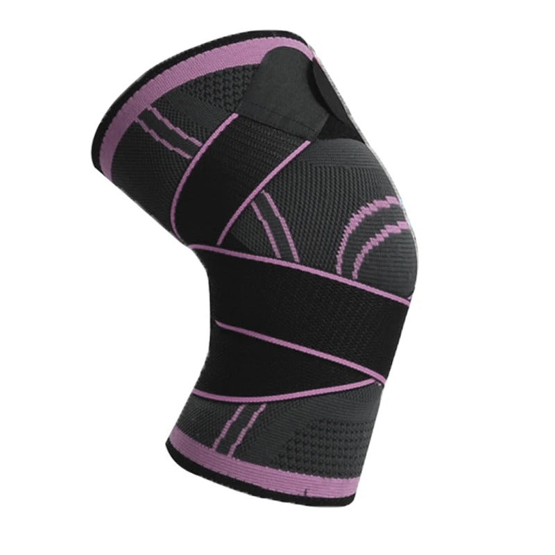 Knee Sleeves for Pain Relief and Stability - FlexiSupport-Pink-S-State of Style