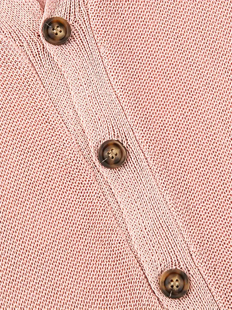 KNITTED BUTTONED SHIRT | COSY & STYLISH-Black-Triple extra large-State of Style