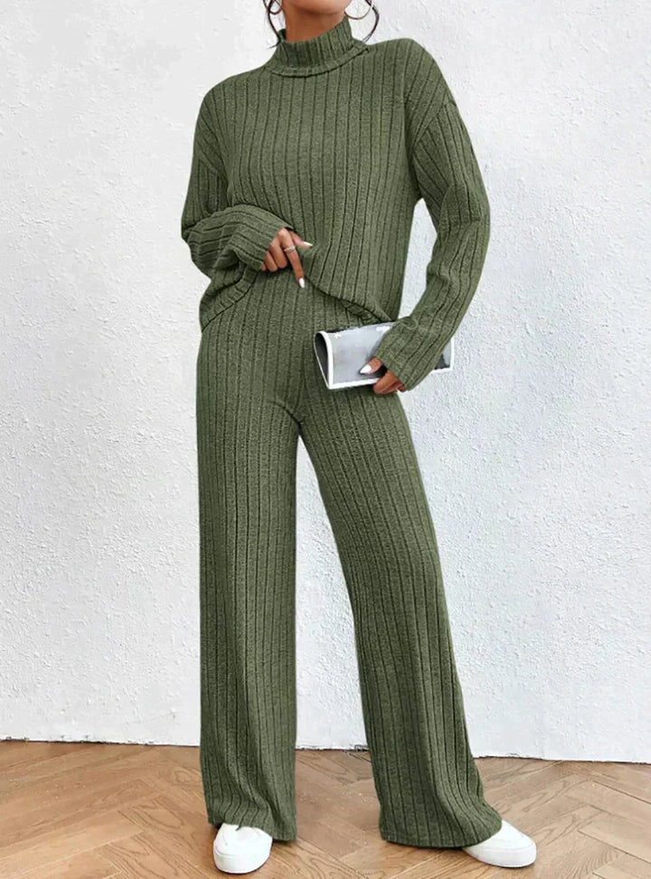 Knitted Outfit for Women - Emma-Green-S-State of Style