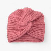 Knitted Turban for Women - Luxurious Comfort in Cashmere - Luna-Pink-State of Style