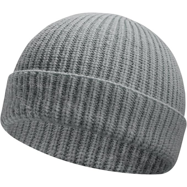 Knitted Winter Beanie - Robin-Grey-State of Style