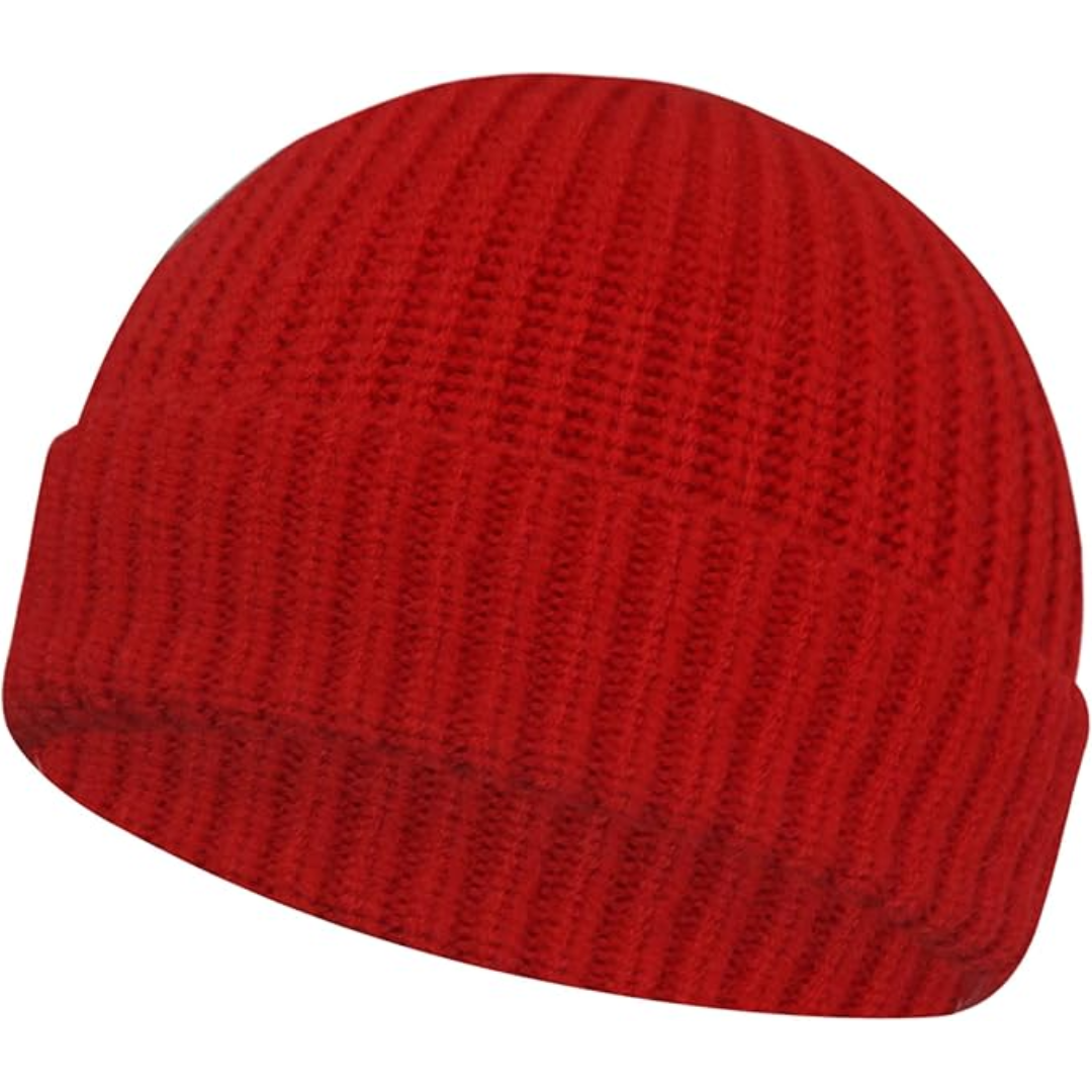 Knitted Winter Beanie - Robin-Red-State of Style