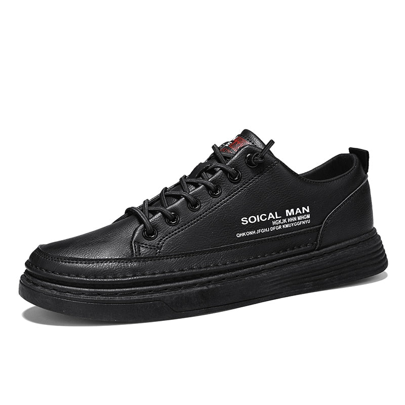 KobusSneaks | White Sole Sneakers | Trendy & Versatile Footwear-Black-8.0-State of Style