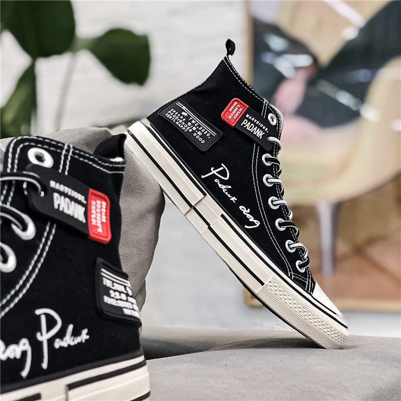 KoSneaks | Modern High-Top Shoe | Trendy & Comfortable Footwear-White-4.5-State of Style