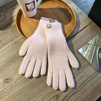Kris Knitted Gloves | Warm, Stylish & Touchscreen-Friendly-Pink-State of Style