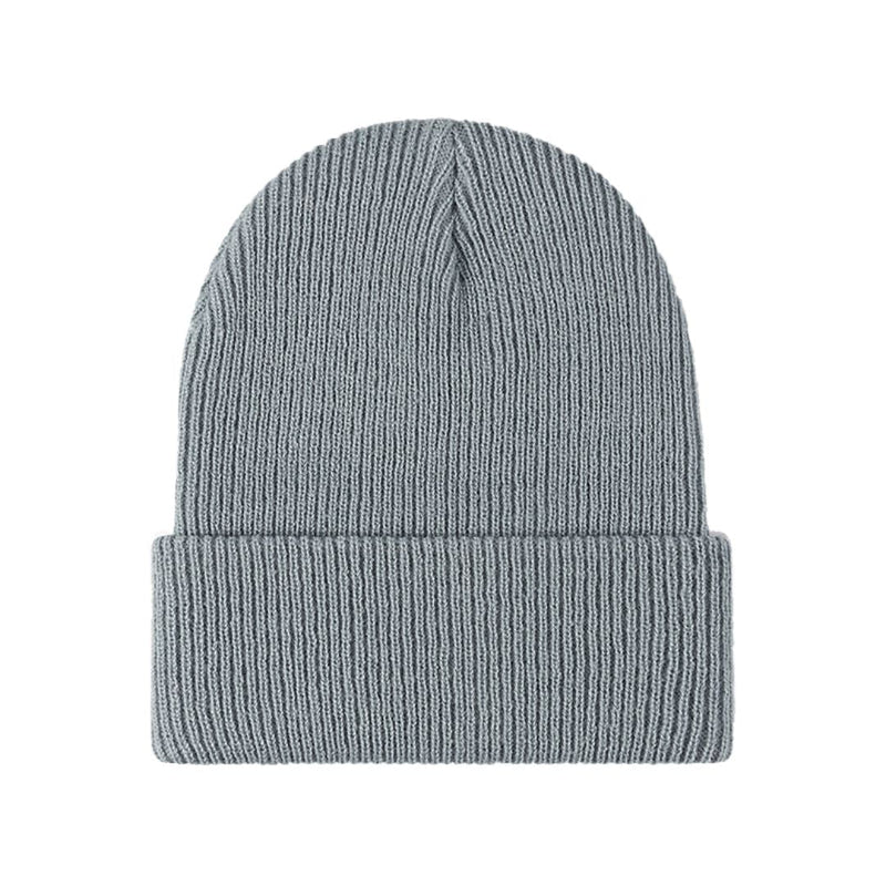 Kristina Knitted Beanie | Versatile & Warm-Grey-State of Style