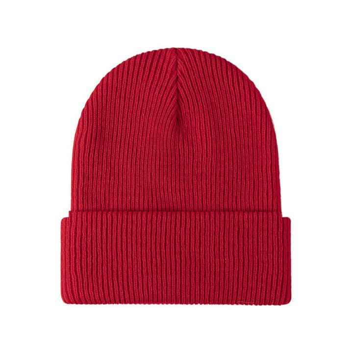 Kristina Knitted Beanie | Versatile & Warm-Red-State of Style