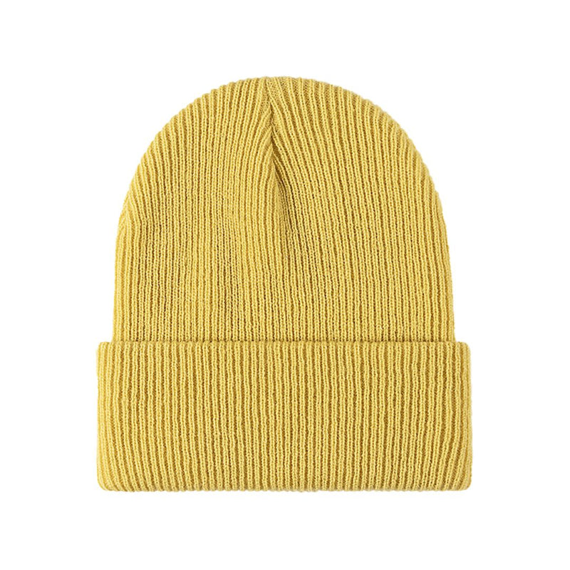 Kristina Knitted Beanie | Versatile & Warm-Yellow-State of Style