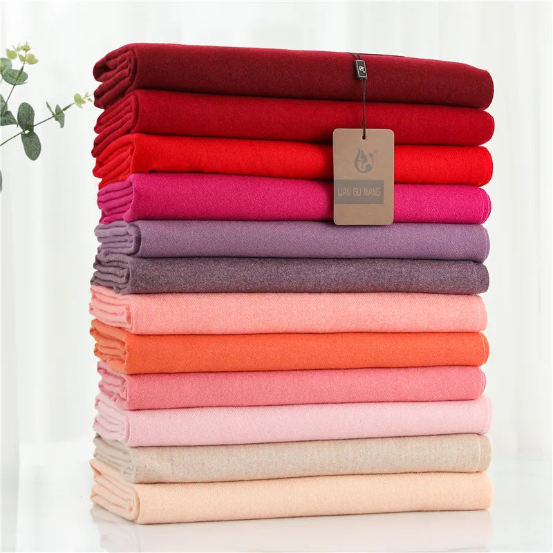 Krystal Cashmere Scarf | Warm and Stylish-Burgundy-State of Style