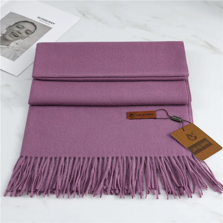 Krystal Cashmere Scarf | Warm and Stylish-Purple-State of Style