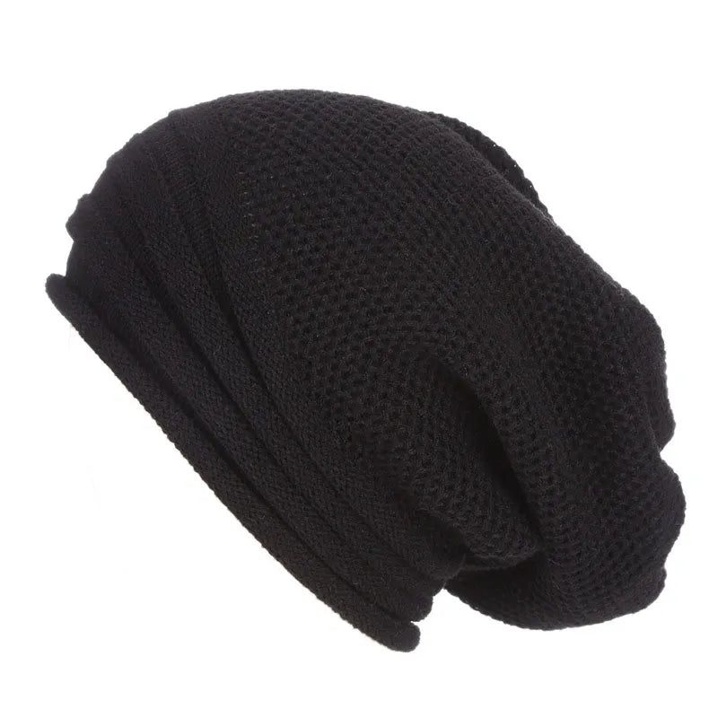 Krystal Knit Beanie | Comfortable & Trendy-Black-State of Style