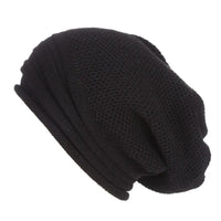 Krystal Knit Beanie | Comfortable & Trendy-Black-State of Style