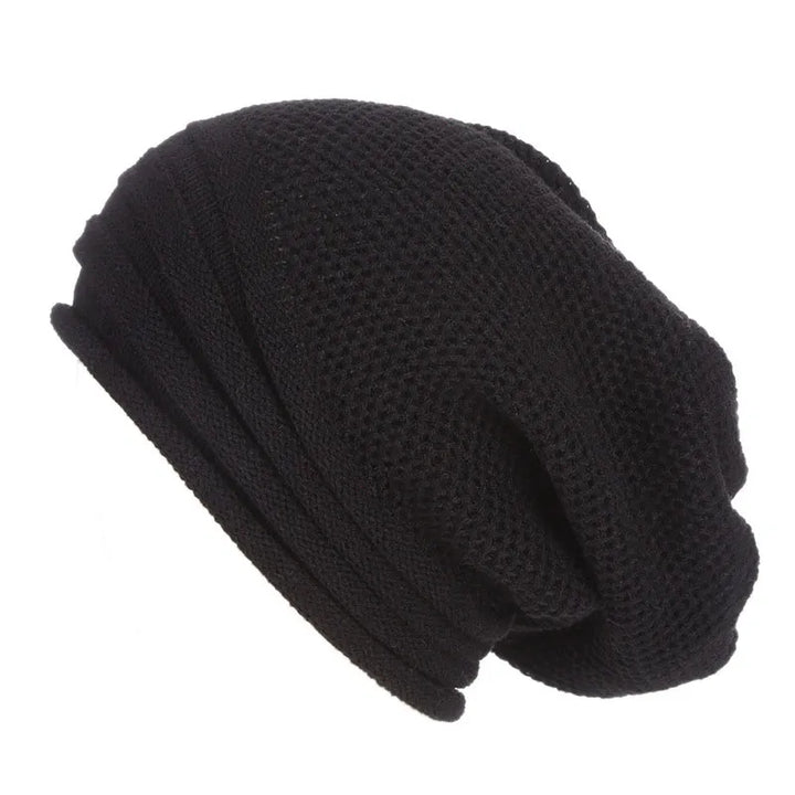 Krystal Knit Beanie | Comfortable & Trendy-Black-State of Style