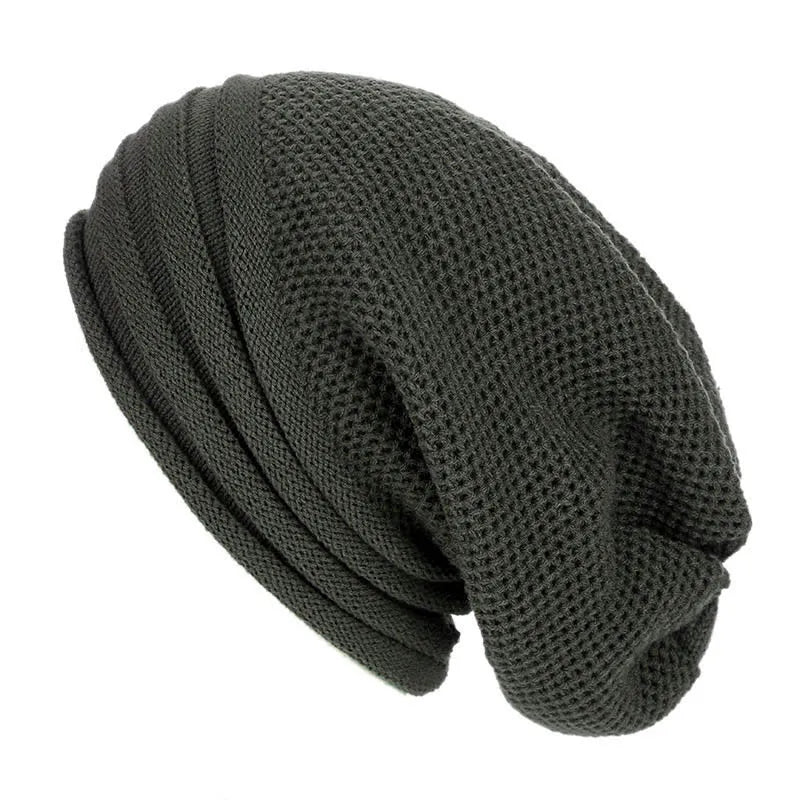Krystal Knit Beanie | Comfortable & Trendy-Dark Grey-State of Style