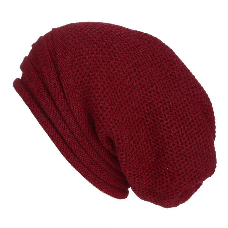 Krystal Knit Beanie | Comfortable & Trendy-Red-State of Style