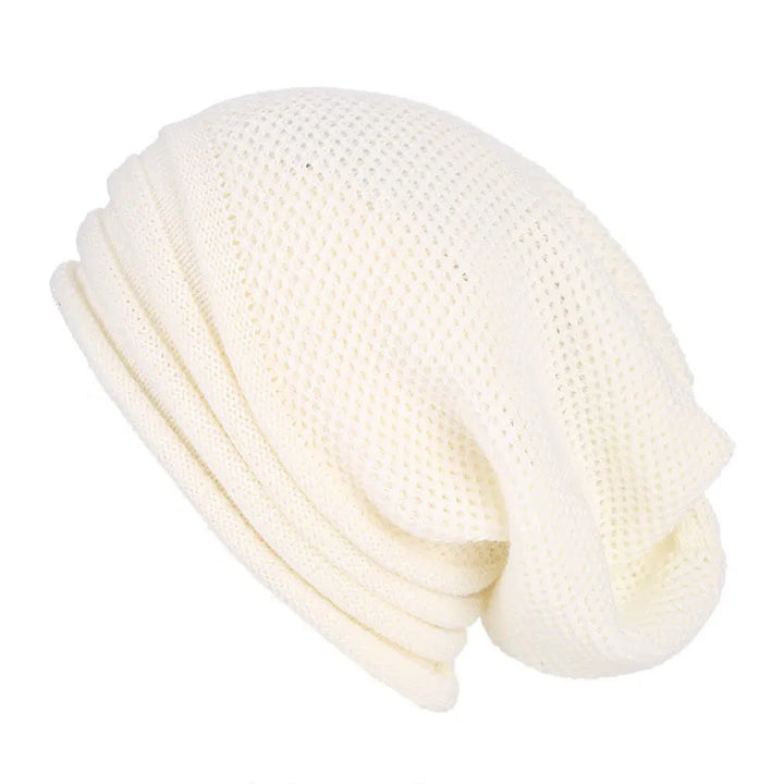Krystal Knit Beanie | Comfortable & Trendy-White-State of Style