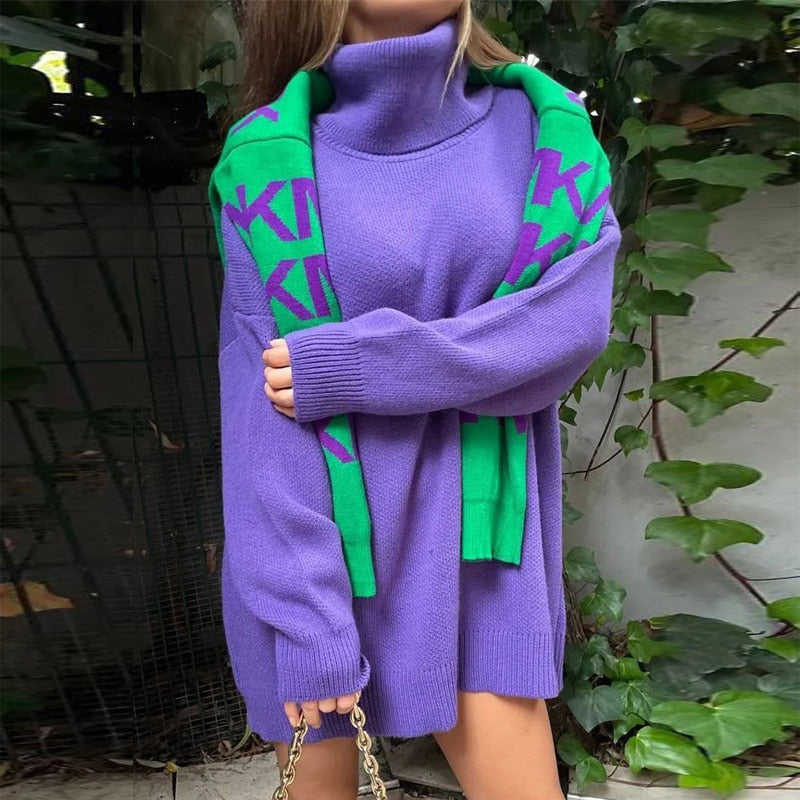 KyrasShirt | Sweater with Collar for Women | Elegant & Cosy Knitwear-Purple-S-State of Style