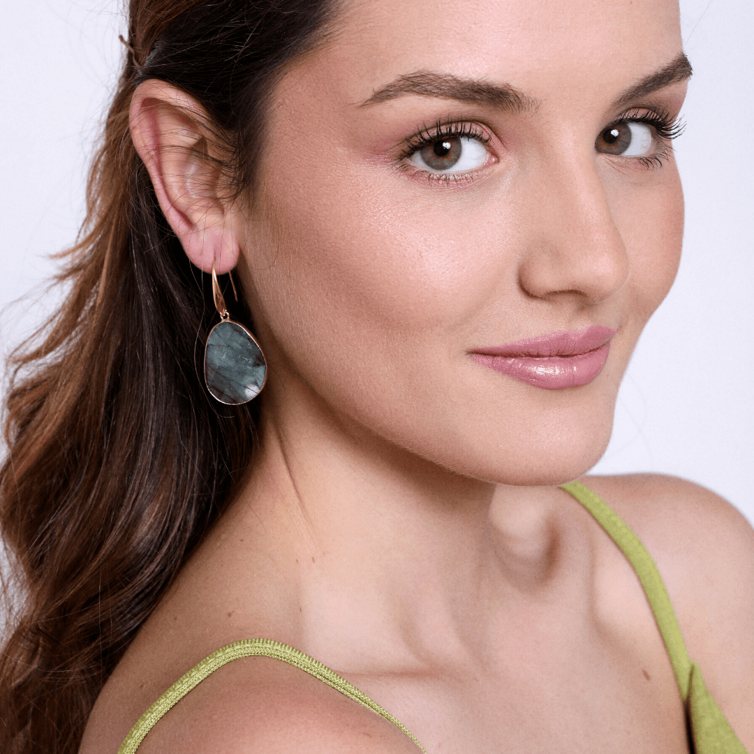 Labradorite Dreamy Earrings - Lunaris-State of Style