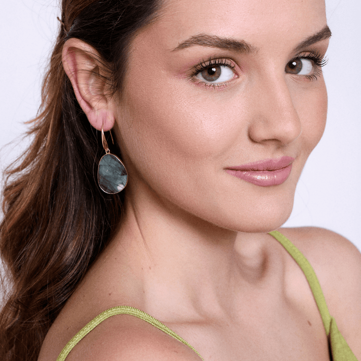 Labradorite Dreamy Earrings - Lunaris-State of Style