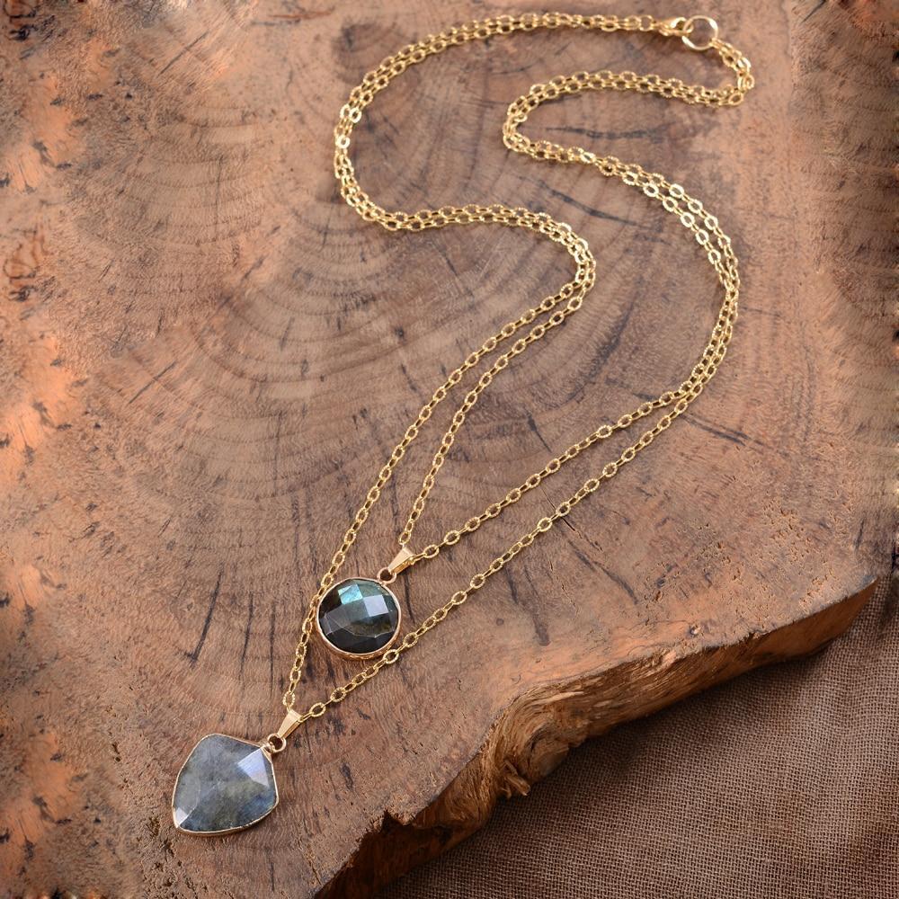 Labradorite Protection Chain - Valoria-State of Style