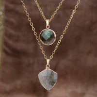 Labradorite Protection Chain - Valoria-State of Style