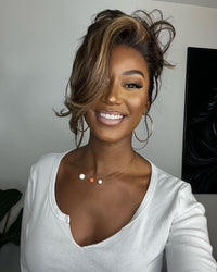 Lace Front Wig with Highlights – Selena-State of Style