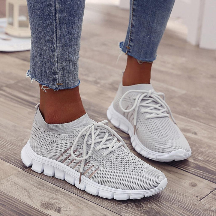 Ladies Anti-Slip Sneakers - ActiveColor-Grey-3.0-State of Style