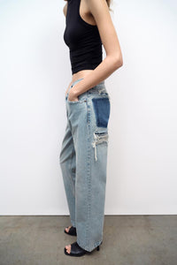 Ladies Baggy Jeans - Ava-36-State of Style