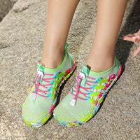 Ladies Barefoot Water Shoes - WaveFlex-Grass green-2.5-State of Style