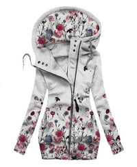 Ladies Butterfly Art Cardigan – Alina-White-S-State of Style