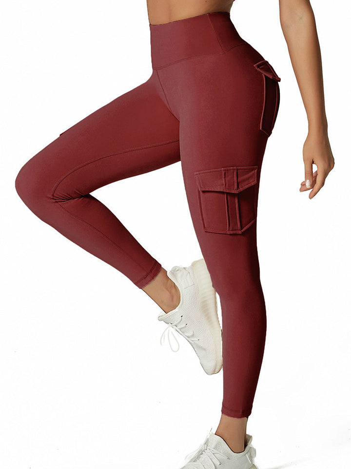 Ladies Cargo Leggings - Nova-Black-S-State of Style