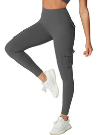 Ladies Cargo Leggings - Nova-Grey-S-State of Style