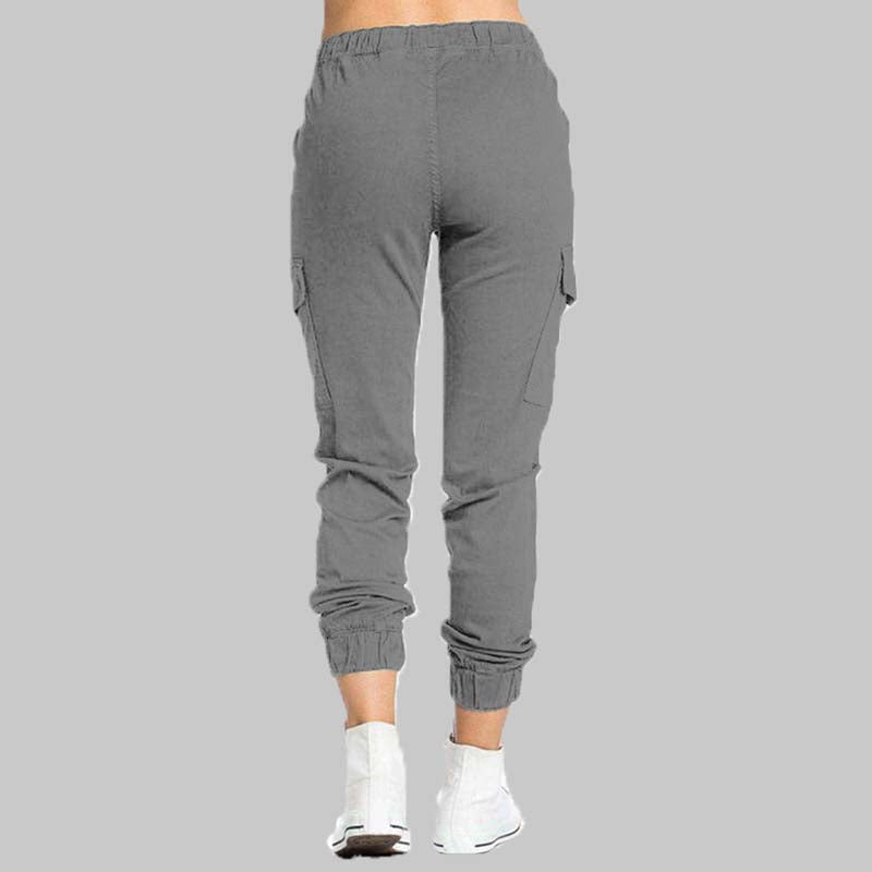 Ladies Cargo Trousers - Nova-Black-XS-State of Style