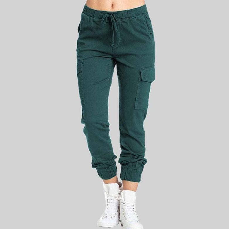 Ladies Cargo Trousers - Nova-Black-XS-State of Style