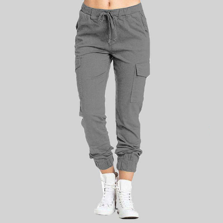 Ladies Cargo Trousers - Nova-Grey-XS-State of Style