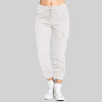 Ladies Cargo Trousers - Nova-White-XS-State of Style