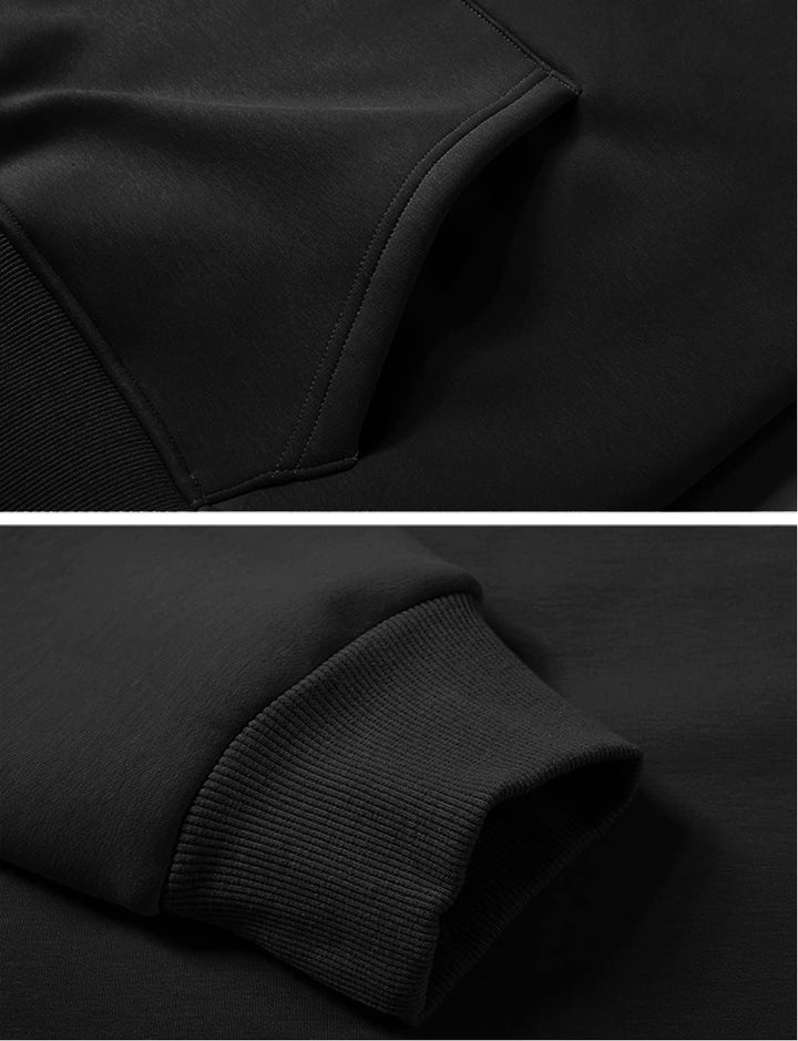 Ladies Casual Lined Hoodie - Lilly-Black-S-State of Style