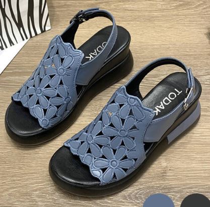 Ladies' Comfort Sandals City Look – Sissy-Black-3-State of Style