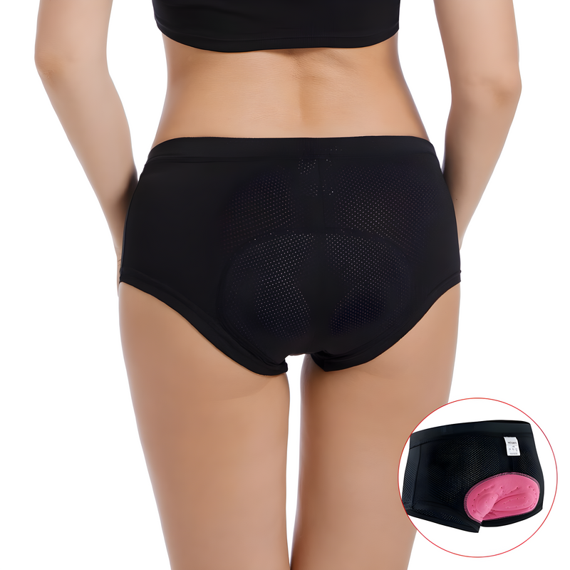 Ladies Cycling Shorts - FlexiComfort-Black-S-State of Style