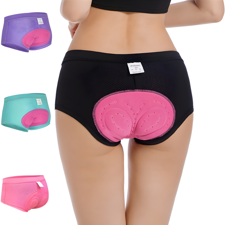 Ladies Cycling Shorts - FlexiComfort-Black-S-State of Style