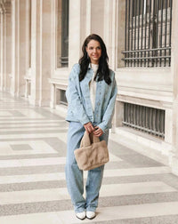 Ladies Glitter Jeans for a Sparkling Look - Jade-Blue Grey-S-State of Style