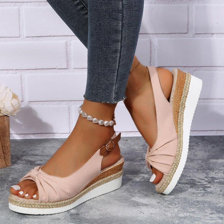 Ladies High Heel Sandals - ComfiLift-Pink-3.0-State of Style