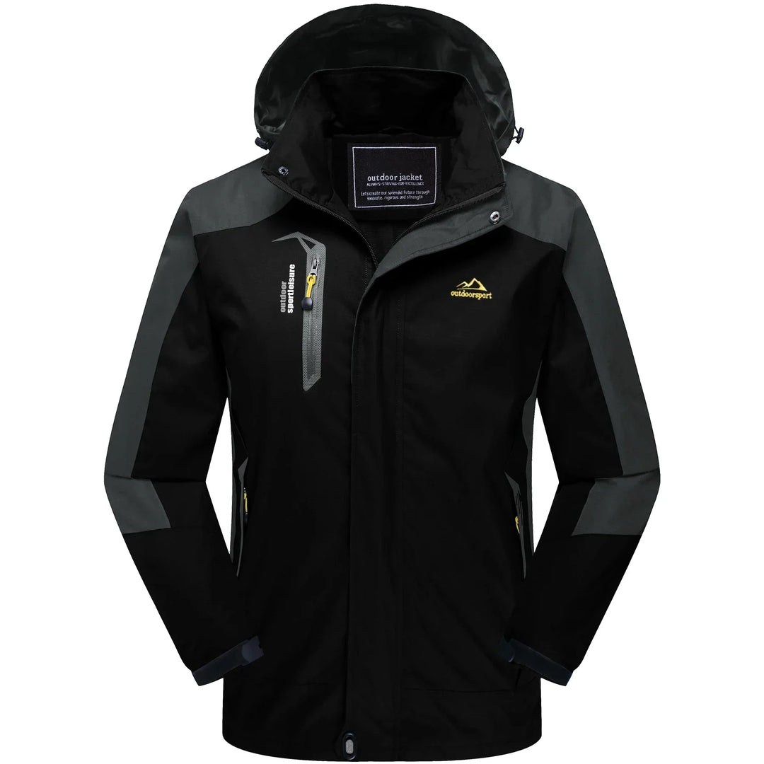 Ladies' Outdoor Walking Jacket - Nadia-Black-S-State of Style