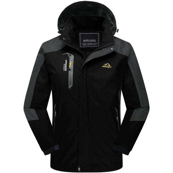 Ladies' Outdoor Walking Jacket - Nadia-Black-S-State of Style