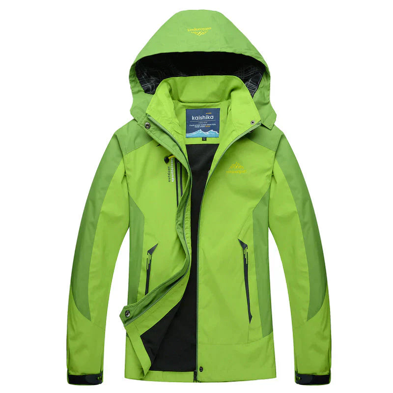 Ladies' Outdoor Walking Jacket - Nadia-Green-S-State of Style