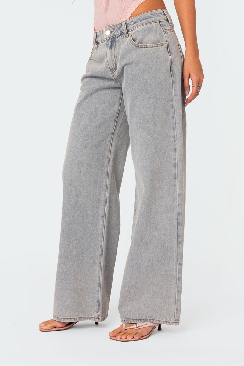 Ladies' Relaxed Fit Denim Jeans - Skylar-S-State of Style
