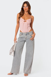 Ladies' Relaxed Fit Denim Jeans - Skylar-S-State of Style