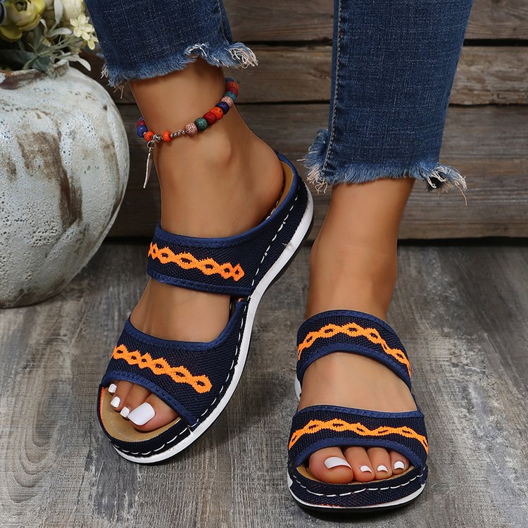 Ladies Sandals with DynamicSupport Technology - LunaStride-Blue-3.0-State of Style