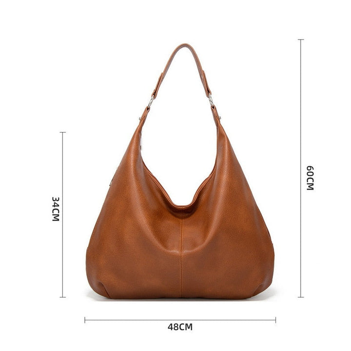 Ladies Shoulder Bag - Mila-Brown-State of Style